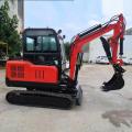 Excavator 3.5ton Hidraulik dengan ember ibu jari