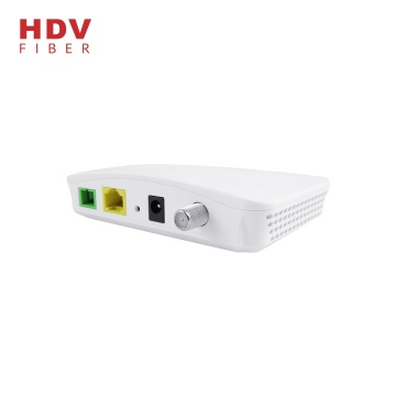 Wholesale 1GE CATV ONU with Software Customization, English Firmware, and OLT Compatibility for Smart Fiber XPON/GPON/EPON
