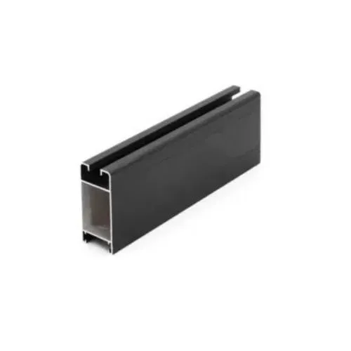 Black Frame Extrusion Casement T5 Aluminum Window Profiles