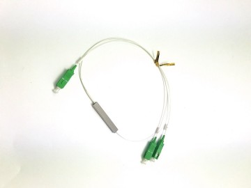 PLC1*2 mini steel splitter sc apc upc connector