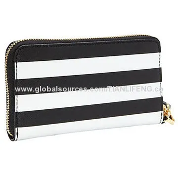 Travel Stripe Large Multifunction Women's Wallet