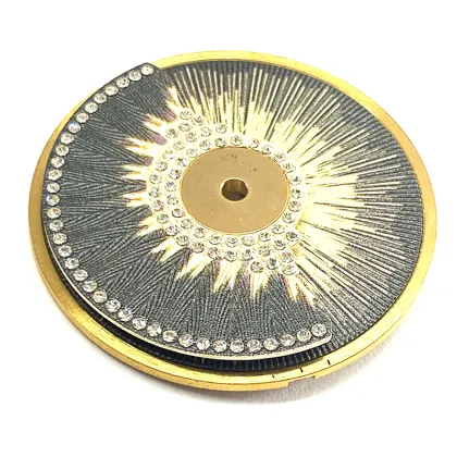 Rotating Rotor design with diamonds on Watch dial