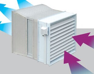 AS activated carbon filter wall mount exhaust fan