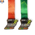 Silver Metal Zinc Alloy Award Medal