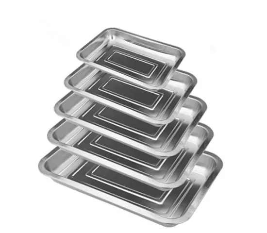Stainless Steel Hotel Products Deep Food Tray
