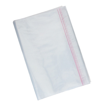 Thickened PE Transparent Self-Adhesive Warning Bag for Garment Apparel Packaging