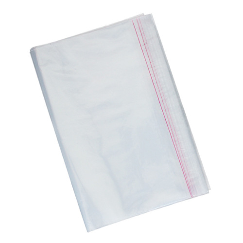 Thickened PE Transparent Self-Adhesive Warning Bag for Garment Apparel Packaging