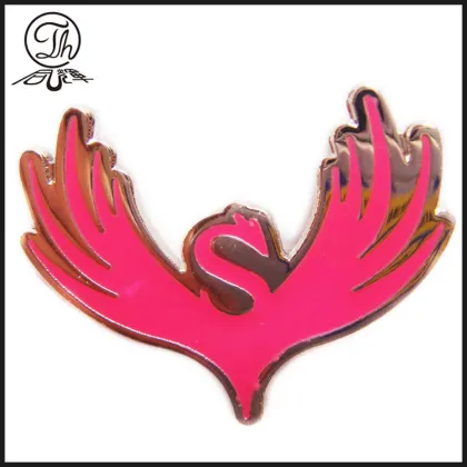 Personalized Maple Leaf metal pin badges