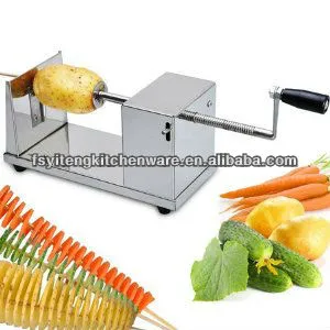 Manual Stainless Steel Tornado Potato Slicer