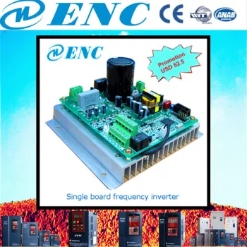 Single Board Drive/1HP VFD/ Single Board Inverter/ 220VAC Inverter/ VSD/VFD/ AC Motor Drive/ Single Phase Motor Speed Controller/ Drive
