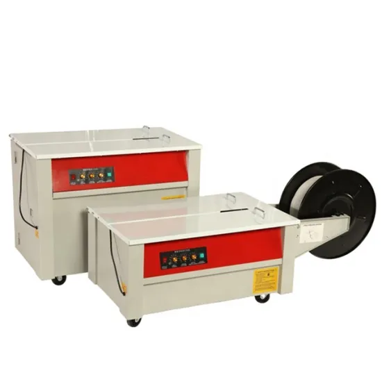 2024 Latest Double Motor Semi-automatic Box Strapping Machine KZ-900D for 6-15mm Polypropylene Belt
