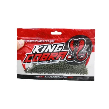 Three Side Sealed Ziplock Soft Fish Lure Packaging Bag Plastic Fishing Bait Bags