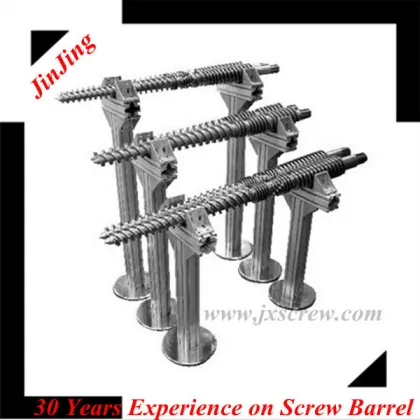 KMD/CMT Conical Twin Barrel Screw For Extruder