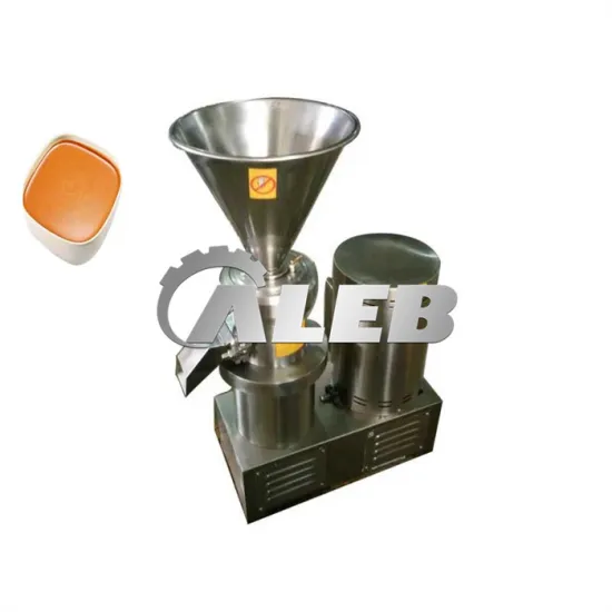 Professional Stainless Steel Tahini, Groundnut Paste, and Colloid Making Machine for Butter Grinding