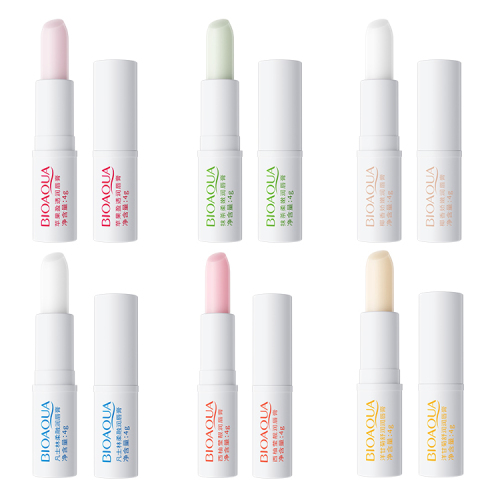 Poquanya Lip Balm Set Sei Colori