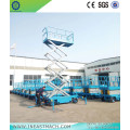 1.5t 12m Gasoline powered Mobile Scissor Lift