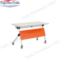 Conference Office Training Side Fold Desk Folding Desk Mobile conference training table Factory