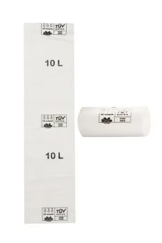 100% Biodegradable Compostable Flat Trash Bag