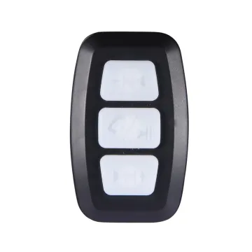 Wireless Bluetooth Button Remote for MP3 Playback on Android and iOS Devices