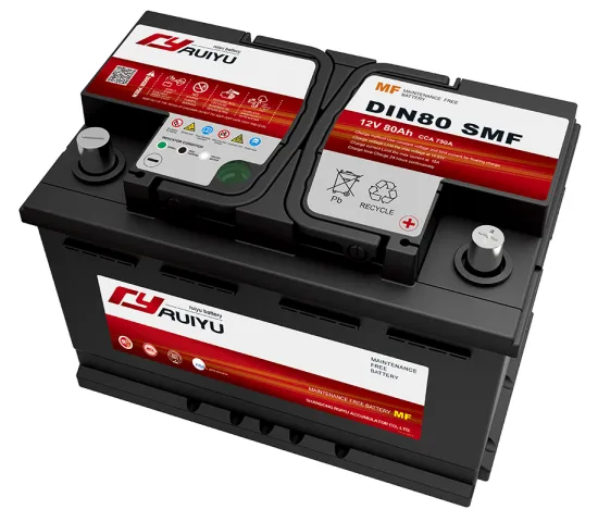 DIN 75 12V 75AH Batteries for Automobiles/Cars/Trucks