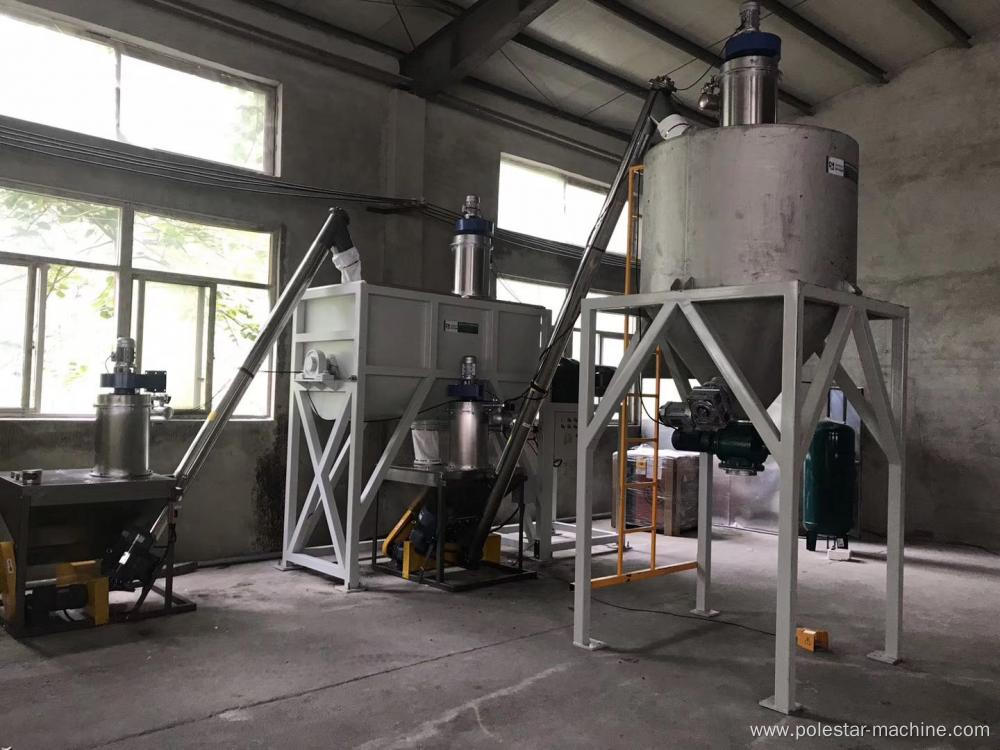 SHR Type Vertical Type Plastic Granule Mixer