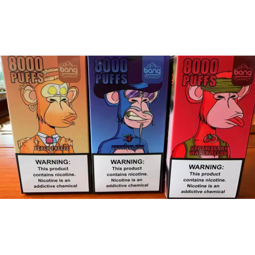 Bang King 8000 Puffs Disposable Pod Device Box