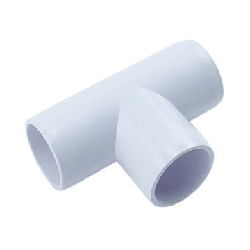 3/4" SCH40 PVC Pipe Fittings: Elbow, Tee, and Connector Set