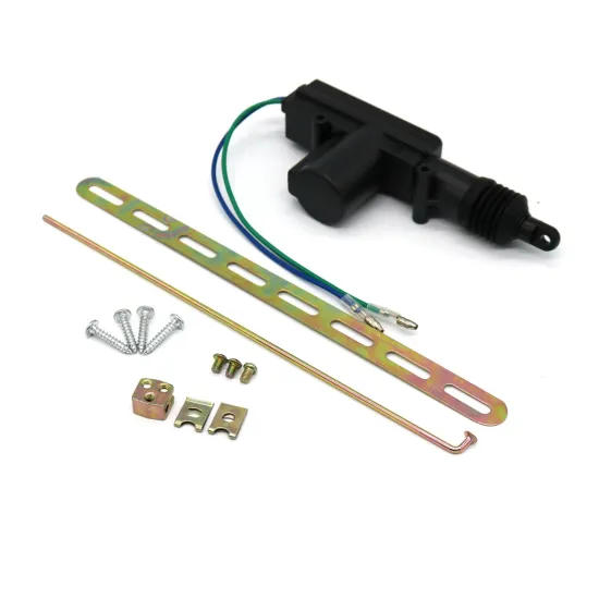 Universal 12V Heavy Duty Power Door Lock Actuator Motor - Auto Locking System