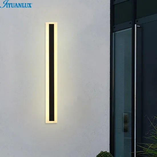 Modern Exterior LED Wall Mount Lights for Garden Gates and pathways