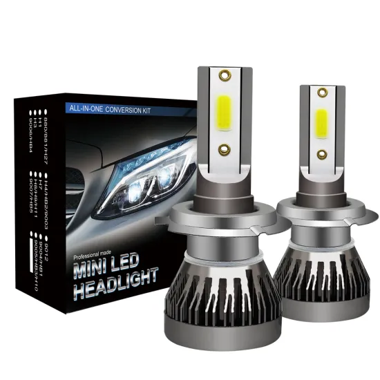 Car LED Headlight High Beam Low Beam MINI Fog Kit 30W 6000K H4 H7 H11 Bulbs