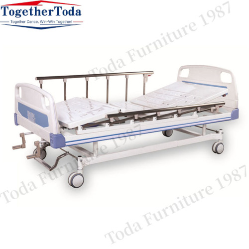 Two Functions Manual Patient Nursing Hospital Bed