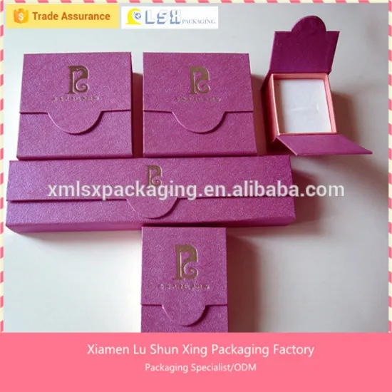 Elegant Beautiful Necklace Jewelry Packaging Paper Pendant Box