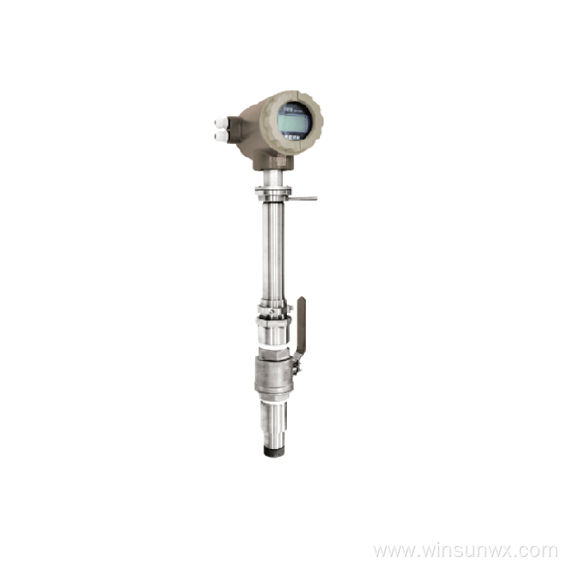 insertion magnetic flow meter