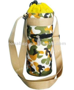 Heavy-duty wine bottle gel cooler bags