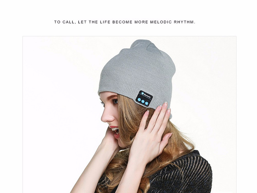 Warm Wireless Earphone Music Beanie Hat Headphone