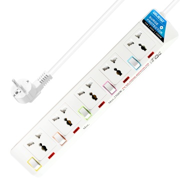 Gelistar 5 outlet White Power Strip