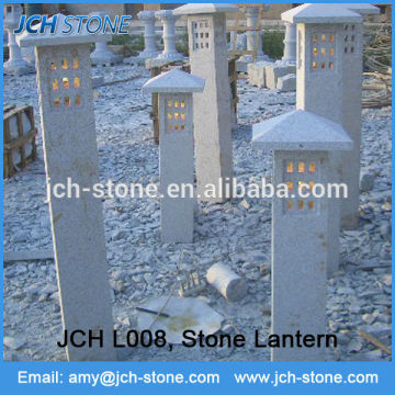 Garden popular decor nature stone outdoor lanterns