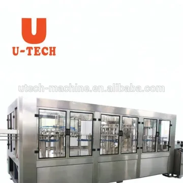 Automatic juice/tea hot filling machine for PET bottle