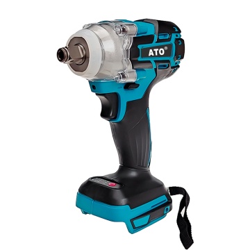 High-Quality Lithium Battery Electric Screwdriver Drill Set ATO A8040 - 2-in-1 Brushless Cordless Impact Wrench 1/2
