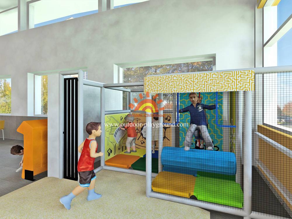 Indoor Playground Structure For Kids