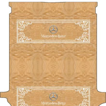 High Quality Car Floor Mats Wooden for Van MPV