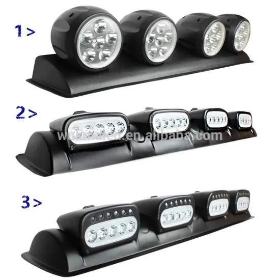 Car Lights / Rally Car Off Road Jeep Toyota Truck SUV Trial Bike Lights / Top Row of Lights / Car Dome Light / Search light