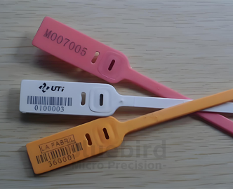 Disposable label cable ties