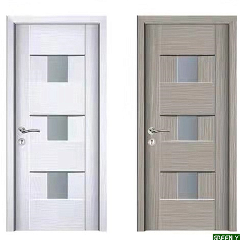 New White Classic Fashion Solid Wooden Doors