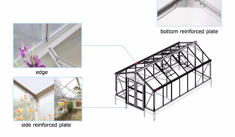 PC board garden greenhouse