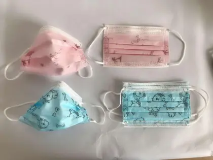 3 Layer Disposable Boy Girl Face Mask