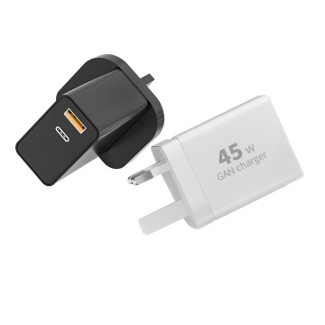 2022 Accessoires téléphoniques Type-C PD 45W Gan Charger