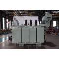 Hanging core transformer oil tank
