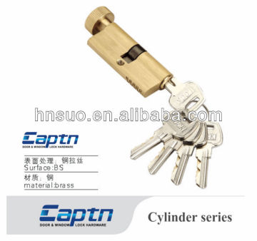Captn C-CA80 Aluminum handle Iron panel Door Lock Cylinder