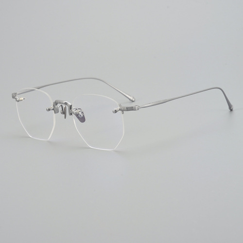 Rimless Pure Titanium Optical Frame